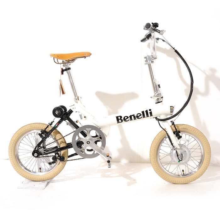 【Final SALE】グッドデザイン賞受賞の折りたたみE-BIKE「Benelli mini Fold 16」が最終価格に。